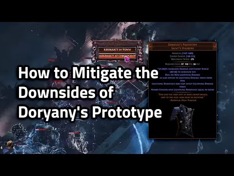 How to Mitigate the Downsides of Doryany's Prototype - Path of Exile 3.20