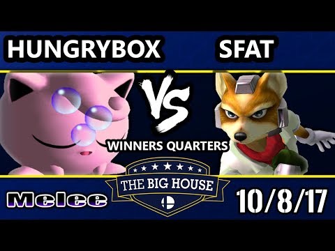 TBH7 SSBM - CLG | SFAT (Fox) Vs. Liquid` Hungrybox (Jigglypuff) Melee W.Quarters