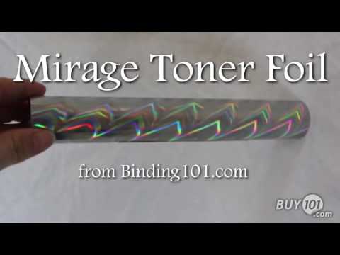 Bubbles Holographic Laminating Toner Foil with Silver-Underlay #SP-158  (Price Per Roll)