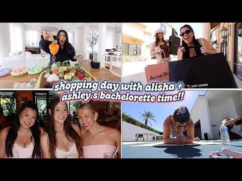 SHOPPING DAY WITH ALISHA + Ashley's Bachelorette Time!!