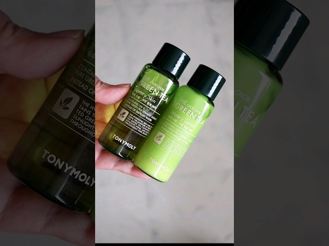 Vídeo relacionado con TONYMOLY The Chok Chok Green Tea Watery Skin - Hydrating and Soothing Facial Toner with Green Tea, K-Beauty Skincare, 180ml