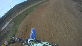 preview picture of video 'Motocross grenay 29/03 Gopro + 2 chute'