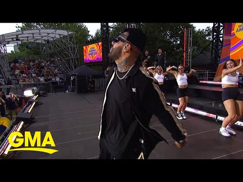 Nicky Jam performs 'X' live on 'GMA'