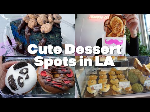 5 lugares super fofos para sobremesas e doces em Los Angeles | Guia gastronômico de Los Angeles