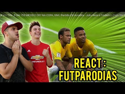 REAGINDO À VAI TER MESSI E CR7 NA COPA, SIM | Paródia Cê acredita-João Neto e Frederico ft. Kevinho