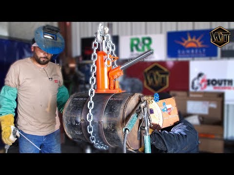 In service Pipe Test - Rig Welding