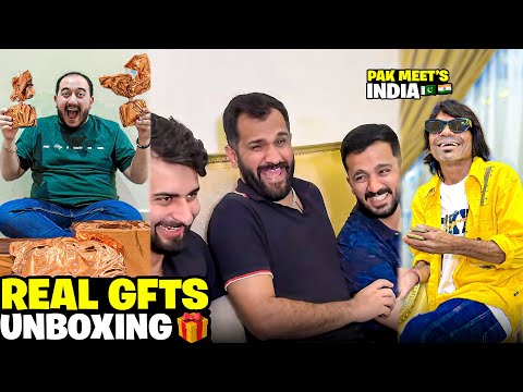 Finally Fake to Real Birthday Gifts For Shazi🎉indian Super star at our Home😱