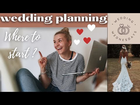 WEDDING PLANNING Where To Start UK: FIRST Things to do When Planning a Wedding | EASY WEDDING PLAN!