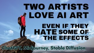 Two artists love ChatGPT, Midjourney, & Stable Diffusion--even if they hate some of the effects