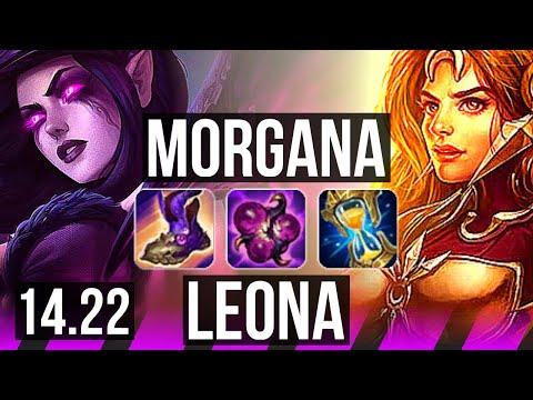 MORGANA & Jhin vs LEONA & Ashe (SUP) | KR Diamond | 14.22