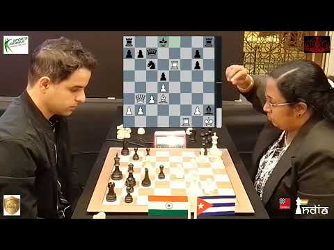 Backward moves are difficult to spot - WIM Nimmy v GM Elier | Che International Chess Festival 2023