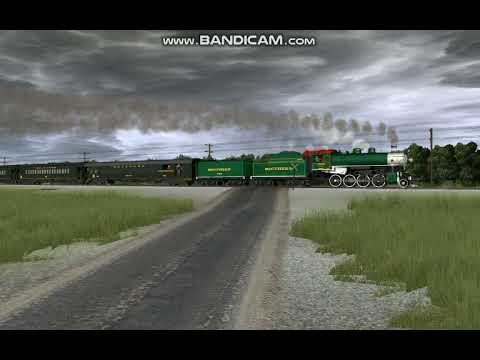 Southern Railway 722 Steam Excursion Runby