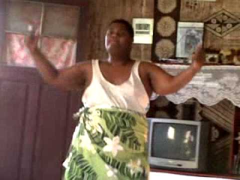 dancing to the Tongan song