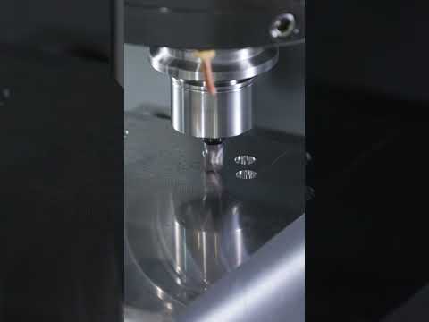 Happy Valentine's Day from Tungaloy 💝 Our three-flute chef "steels" it away! #shorts #cnc #machine