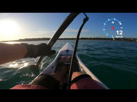 Kayaking around St Heliers (Auckland) - Epic V10L surfski