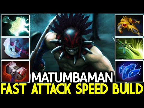 MATUMBAMAN [Bloodseeker] Fast Attack Speed Build Beast Mode Dota 2
