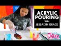 Acrylic Pouring with Jessalyn Grace!