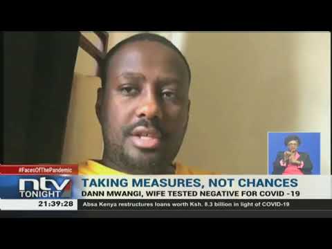 NTV journalist Dann Mwangi's Covid-19 story