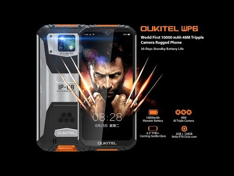 OUKITEL WP6 4G Smartphone with 10000mAh Battery