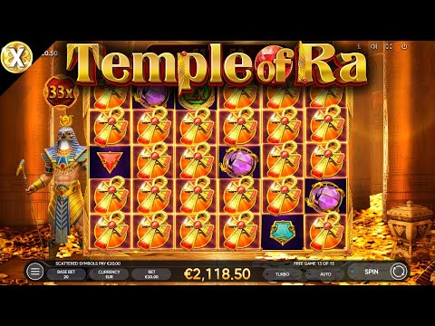 My MAX WIN 🔥 In The NEW Slot 🔥 Temple Of Ra - Online Slot EPIC Big WIN - Endorphina