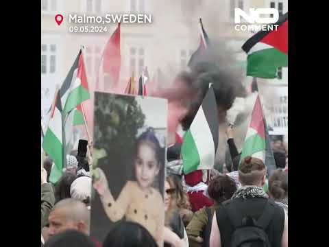Video Thumbnail: Ship to Gaza organization protests Israel's participation in Eurovision