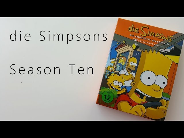 Vídeo relacionado con Die Simpsons - Die komplette Season 10 (Kopf-Tiefzieh-Box) [Alemania] [DVD]