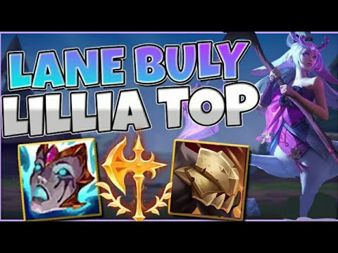 *RANK 1* LILLIA TOP BUILD WILL MAKE YOU GET FREE LP EVERY GAME ! BROKEN BUILD ! - League Of Legends