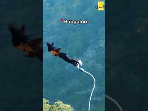 Here are 3 incredible spots in India for bungy jumping adventures! 🌟