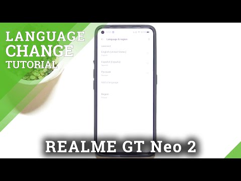 How to Change System Language on REALME GT Neo 2 – Device System Settings