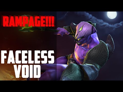 Dota 2 Faceless Void Rampage epic