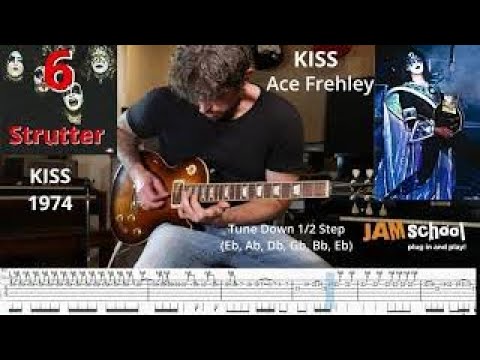 Kiss Strutter Guitar Solo (Ace Frehley)