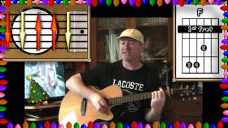 Rockin' Around The Christmas Tree - Guitar Lesson - (Easy - ish)