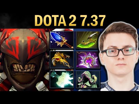 Bloodseeker Gameplay Miracle with Mjolnir and Swift - Dota 2 Kez