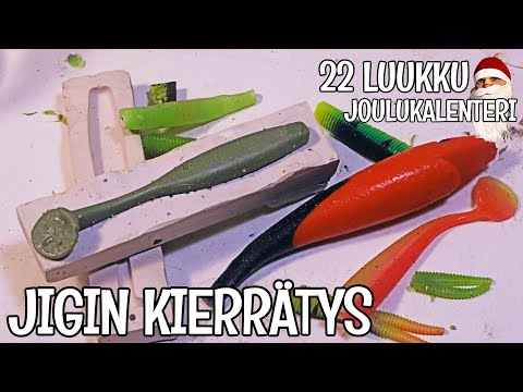 JIGIEN KIERRÄTYS - SULATA HAJONEET JIGIT JA VALA NIISTÄ UUSIA!