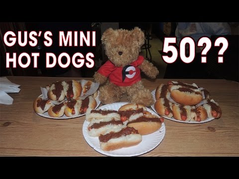 MINI HOT DOG RECORD CHALLENGE!!