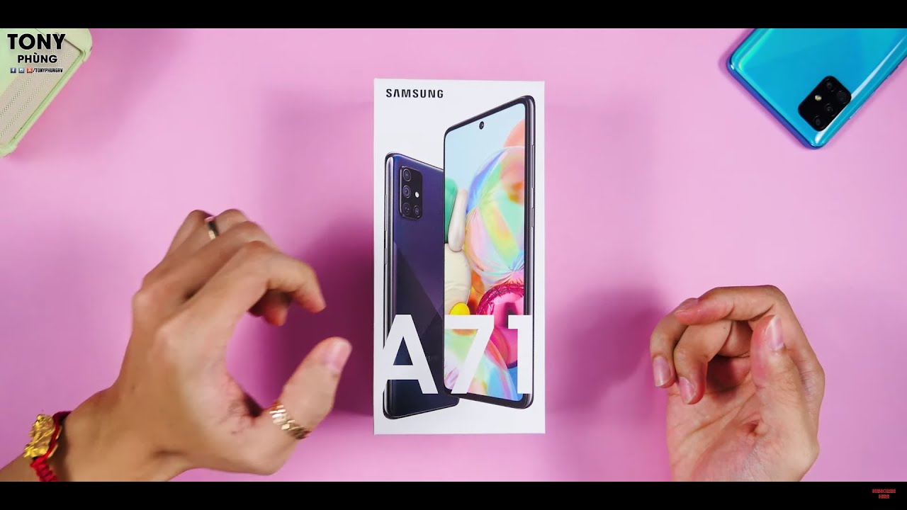 Mở hộp Samsung Galaxy A71 chính hãng ngày đầu bán ra, giá dưới 10 triệu!