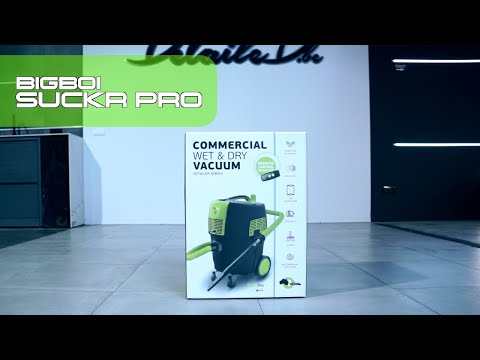 BigBoi SuckR Pro vacuum cleaner - Unboxing and first impressions