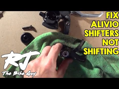 How To Repair Shimano Alivio Trigger Shifter That Won't Shift