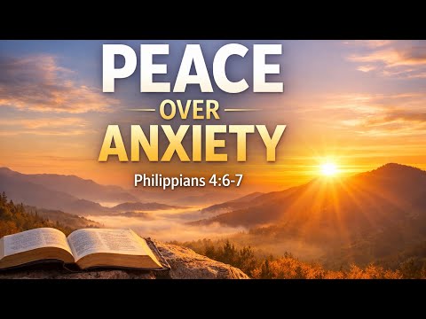 Peace Over Anxiety | Philippians 4:6–7 | Two Minutes with God