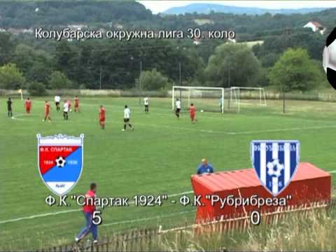 Spartak 1924 Rubribreza najinteresantniji detalji sa utakmice urucivanje pehara