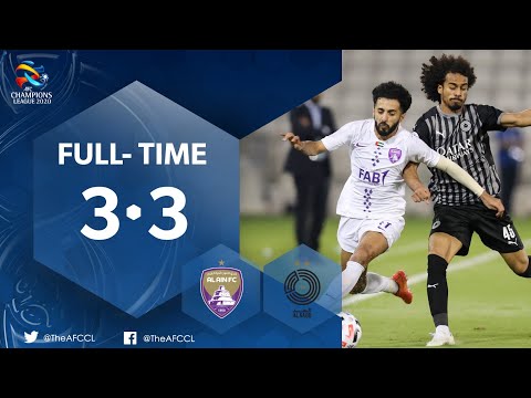 #ACL2020 : AL AIN FC (UAE) 3 - 3 AL SADD SC (QAT) ...