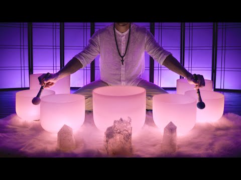 OCEAN SOUNDS FOR SLEEP | Singing Bowls Sleep Music with The Softest Ocean Waves