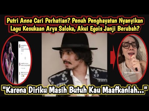 PUTRI ANNE MANCING2 Cr Perhatian? Penuh Penghayatan Nyanyi Lagu Favorit Arya Saloka, Ada Penyesalan?