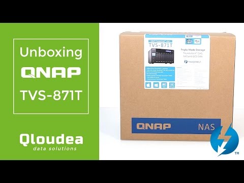 QNAP TVS-871T Unboxing en Español