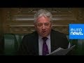 Watch: John Bercow struggles to get order in the House of Commons