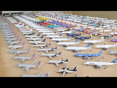 *280+ Planes* My entire Model airplane collection | December 2020