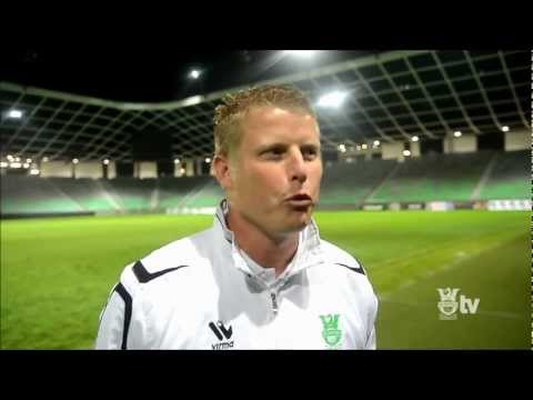 Andrej Razdrh po debiju na klopi Olimpije (1.9.2012, Olimpija - Koper 4:1)