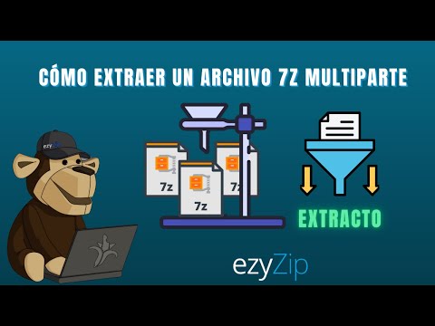 Cómo Extraer Archivos Multipart de 7Z (7z.001, 7z.002, etc.)