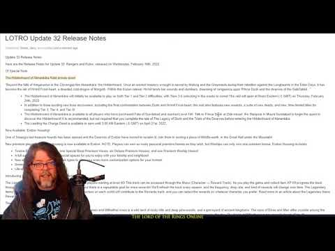 U32 Notes and a Cage - +Cord of the Rings - The Lord of the Rings Online