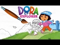 DORA Coloring Book Pages Video For Kids Episode 34